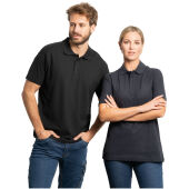 Austral unisex polo met korte mouwen - Zwart - 3XL