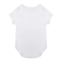 Body met korte mouwen van biologisch katoen White 6/12M Body met korte mouwen van biologisch katoen White 6/12M