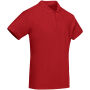 Prince biologisch katoenen herenpolo met korte mouwen - Rood - 3XL