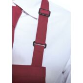 Bib Apron Basic with Pocket - Bordeaux - One Size Bib Apron Basic with Pocket - Bordeaux - One Size