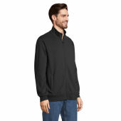COOPER - COOPER SWEATER MET RITS - XXL - Zwart