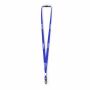 Polyester tubulaire keycord met metalen klem