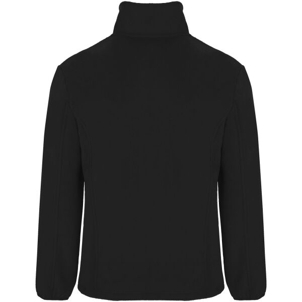 Artic men's full zip fleece jacket - Solid black - 4XL