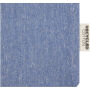 Pheebs geschenktas van 150 g/m² GRS gerecycled katoen, medium, 1,5 l - Gemêleerd blauw
