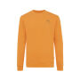 IQONIQ Zion gerecycled katoen sweater, sundial oranje (L)