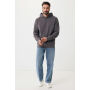 IQONIQ Yengo recycled katoen hoodie met steekzakken, antraciet (XXXL)