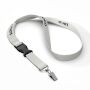 Afneembare Bamboe lanyard met zeefdruk Afneembare Bamboe lanyard met zeefdruk