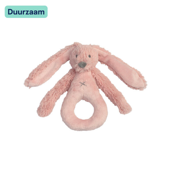 Happy Horse I Konijn Richie rammelaar I Oudroze