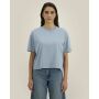 Stella Nova Vintage - Het dames boxy garment-dyed T-shirt - G. Dyed Blue Stone (XS) Stella Nova Vintage - Het dames boxy garment-dyed T-shirt - G. Dyed Blue Stone (XS)
