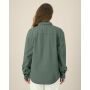Worker Shirt - Het unisex relaxed overhemd - G. Dyed Green Bay (XS)
