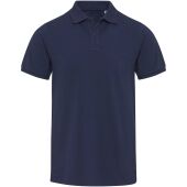 Beryl 220 g/m² unisex OCS gecertificeerde organische gerecyclede polo met korte mouwen - Marineblauw - 3XL