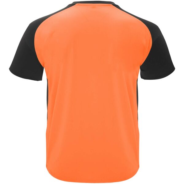 Bugatti unisex sportshirt met korte mouwen - Fluor oranje/Zwart - roly-S Bugatti unisex sportshirt met korte mouwen - Fluor oranje/Zwart - roly-S