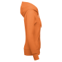 Ecologische damessweater met capuchon Light Orange XS