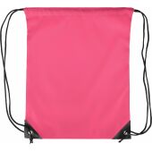 Polyester (210D) trekkoord rugtas Isolde roze