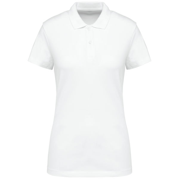 Supima® damespolo korte mouwen White XL Supima® damespolo korte mouwen White XL