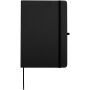 Spectrum A5 recycled hard cover notebook - Black