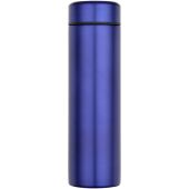 Taylor 450 ml dubbelwandige roestvrijstalen fles met theefilter - Blauw