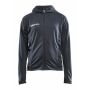 Evolve Hood Jacket Jr Asphalt 122/128