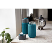 Black+Blum Travel Cup Glas 340ML, turquoise