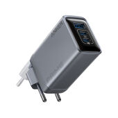 Anker Prime-oplader (100 W, 3 poorten, GaN), grijs