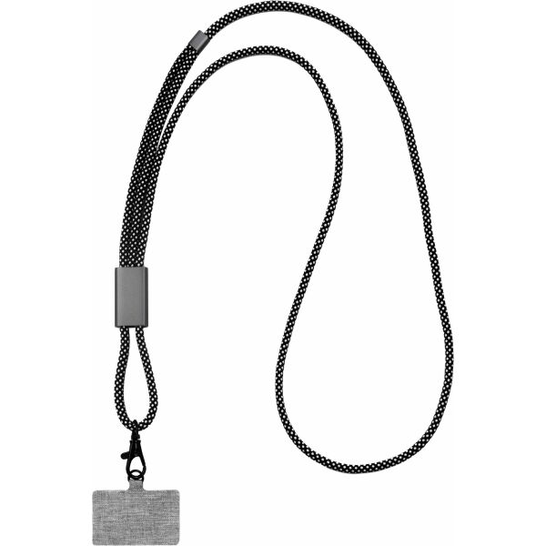 BrandCharger Lany lanyard gun metal BrandCharger Lany lanyard gun metal