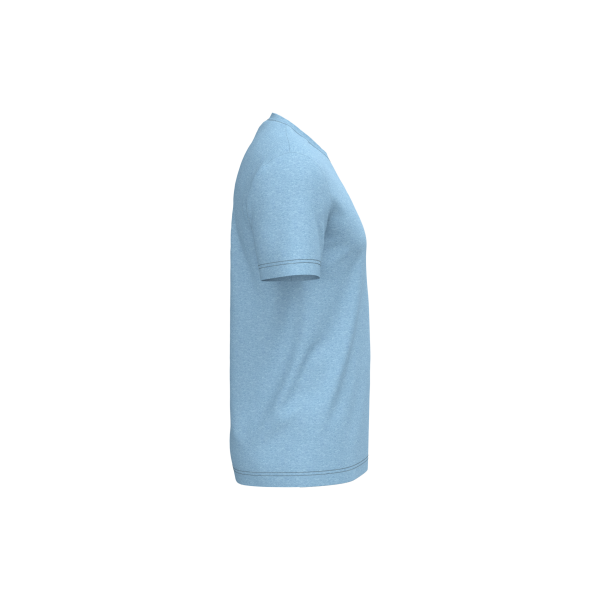 Heren T-shirt Bio190 Cloudy blue heather XS Heren T-shirt Bio190 Cloudy blue heather XS