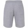 Duurzame fleece short voor heren oxford grey XS
