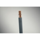 BERGAMO + - Gerecyclede aluminium pen - Steengrijs