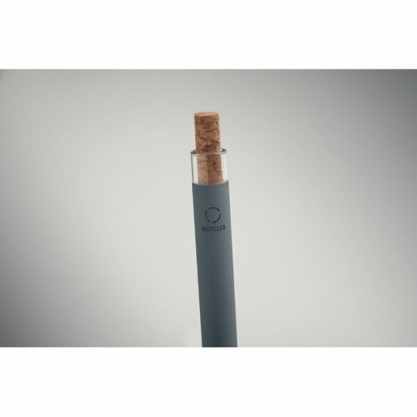 BERGAMO + - Gerecyclede aluminium pen - Steengrijs BERGAMO + - Gerecyclede aluminium pen - Steengrijs