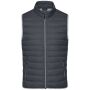 Men's Down Vest graphite/silver S