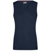 Ladies' V-Neck Pullunder navy L