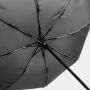 Stormvaste, automatisch te openen- en sluiten pocketparaplu CALYPSO grijs