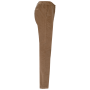 Ecologische herenbroek van ribfluweel Dark camel 38 FR