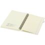 Liss A5 spiraalnotitieboek met harde kaft van gerecycled plastic - Wit