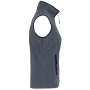 Bodywarmer van microfleece dames French Navy Heather XS