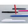 Vibe GRS certified R-ABS pen met ultra vloeiende inkt, rood, wit