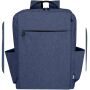 Libra 15” GRS recycled laptop backpack 15L - Heather navy