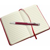Notitieboek Dita | Gerecycled PU | A6 | Gelinieerd zwart