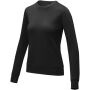 Zenon dames sweater met crewneck - Zwart - XS