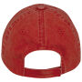 Ecologische en verwassen pet uniseks Washed Paprika One Size