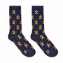 SOC MEDIUM - Paar kerstsokken M - Blauw SOC MEDIUM - Paar kerstsokken M - Blauw