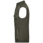 Workwear Softshell Padded Vest - SOLID - olive L