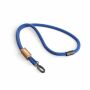 Polyester koord-keycord met bamboe plaatje