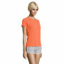 SPORTY WOMEN - SPORTYdames t-shirt 140g - XXL - Neon Oranje