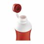 Oasus Bio Bottle 500 ml waterfles - rood/wit