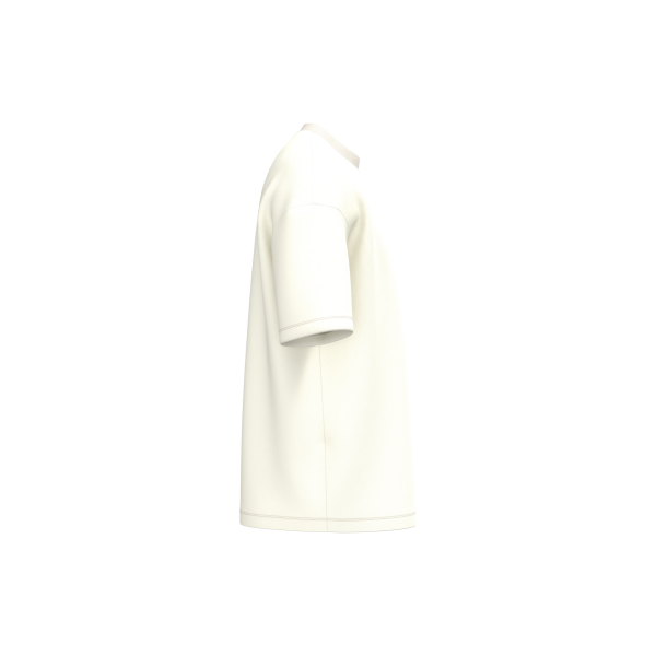 Ecologisch oversized heren T-shirt Ivory XXL Ecologisch oversized heren T-shirt Ivory XXL