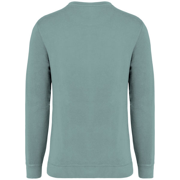 Ecologische uniseks sweater met ronde hals French Terry Washed Jade Green 4XL Ecologische uniseks sweater met ronde hals French Terry Washed Jade Green 4XL