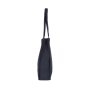 Rechthoekige ‘K-loop’-shopper Navy Blue Jhoot One Size Rechthoekige ‘K-loop’-shopper Navy Blue Jhoot One Size