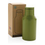RCS gerecycled roestvrijstalen compacte fles, groen