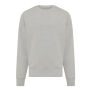 IQONIQ Kruger gerecycled katoen relaxed sweater, heather grey (XXXL)